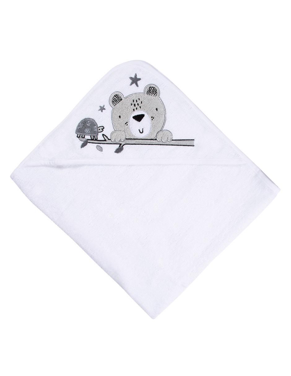 Set de toalla con gorro de algodón infantil 4