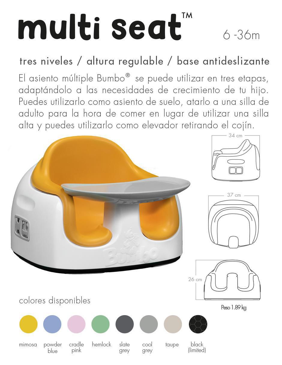 Silla convertible bumbo multiasiento