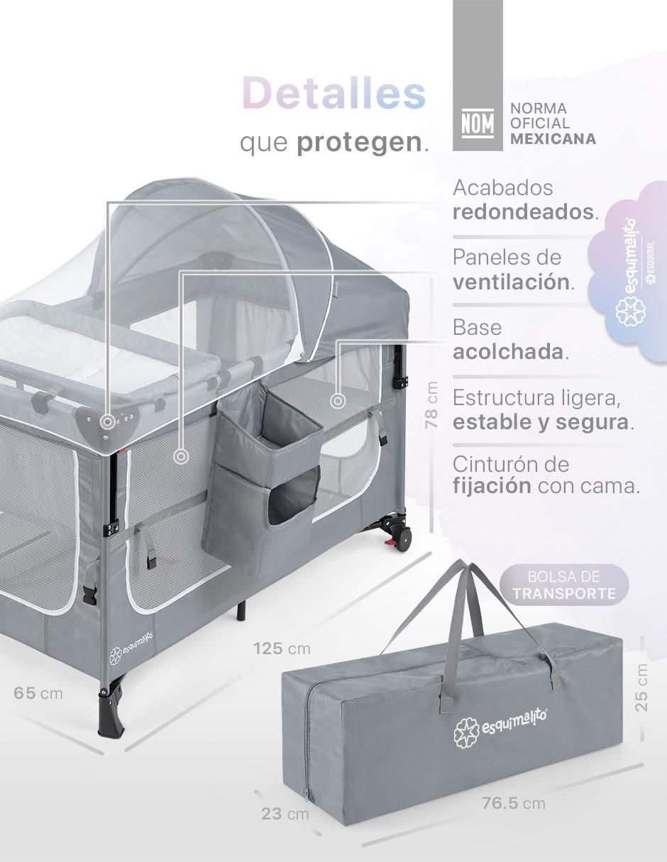 Cuna colecho Esquimal 4 en 1 portátil Dream Fit