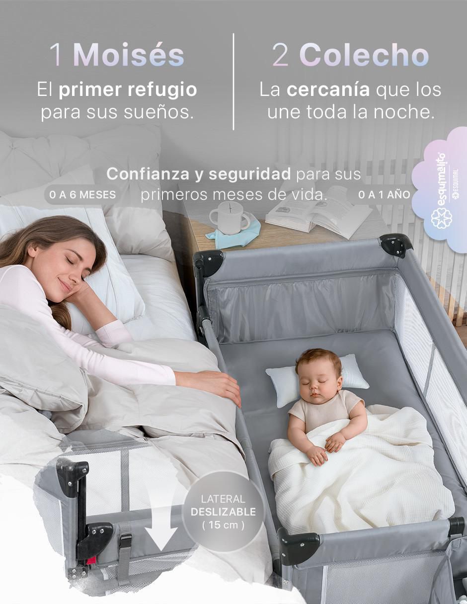 Cuna colecho Esquimal 4 en 1 portátil Dream Fit
