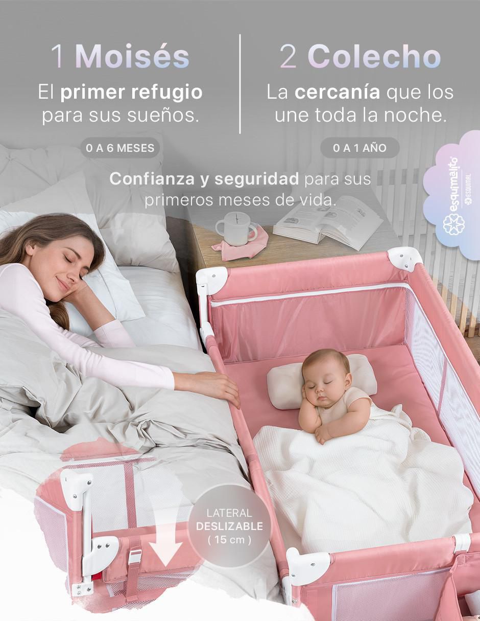 Cuna colecho 4 en 1 portátil Dreamfit 4