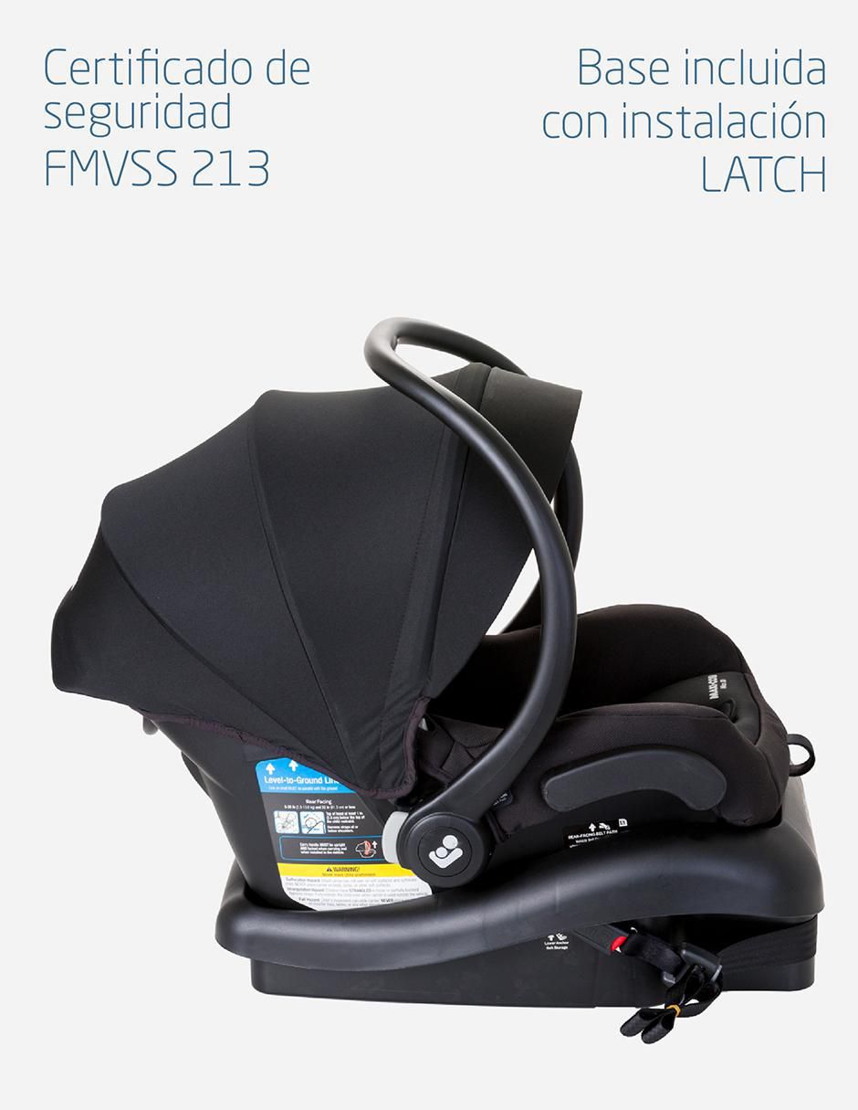 Carriola travel system Eva 3 Luxe plegable 18