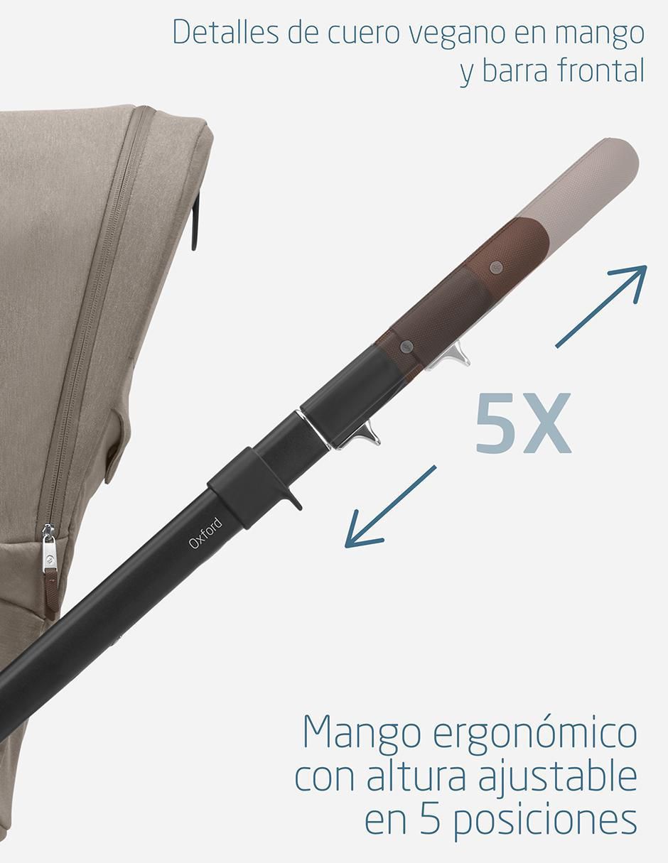 Carriola estándar Oxford+ plegable 9