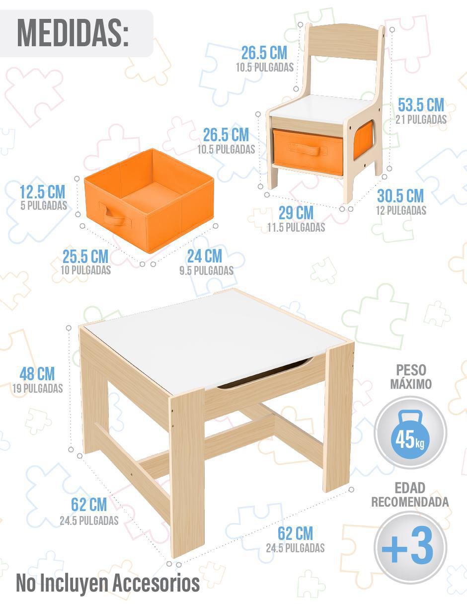 Set de mesa infantil kids house roots learning pebble "de" materialatt" 3 "piezas"