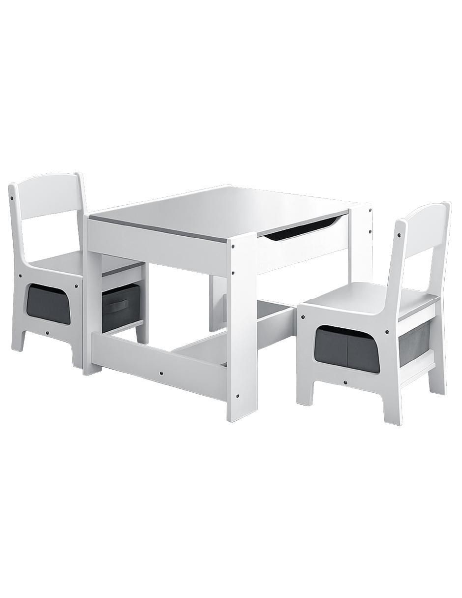 Set de mesa infantil Roots Learning Pebble de materialatt 3 piezas Set de mesa infantil Roots Learning Pebble de materialatt 3 piezas