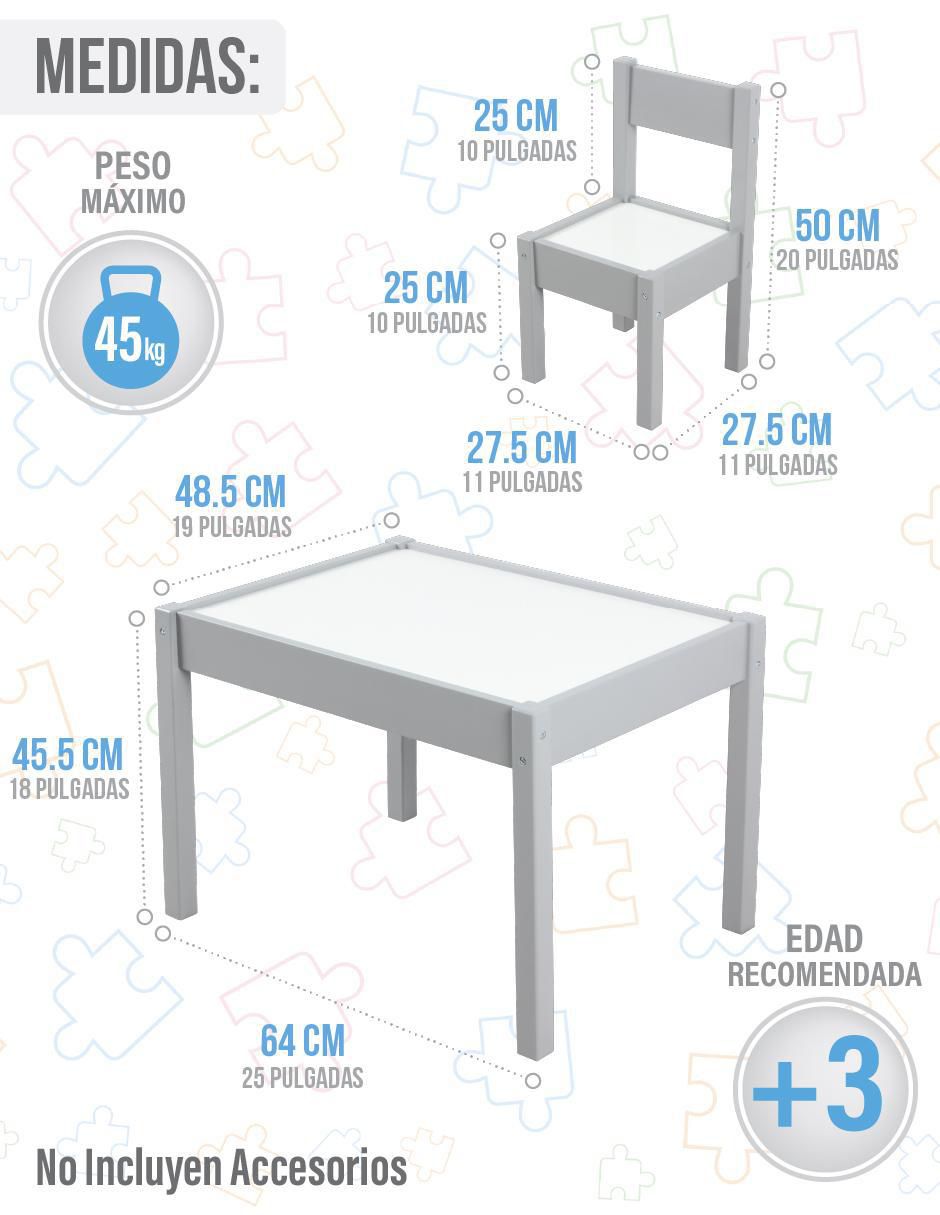 Set de mesa infantil kids house roots learning pebble "de" materialatt" 3 "piezas"