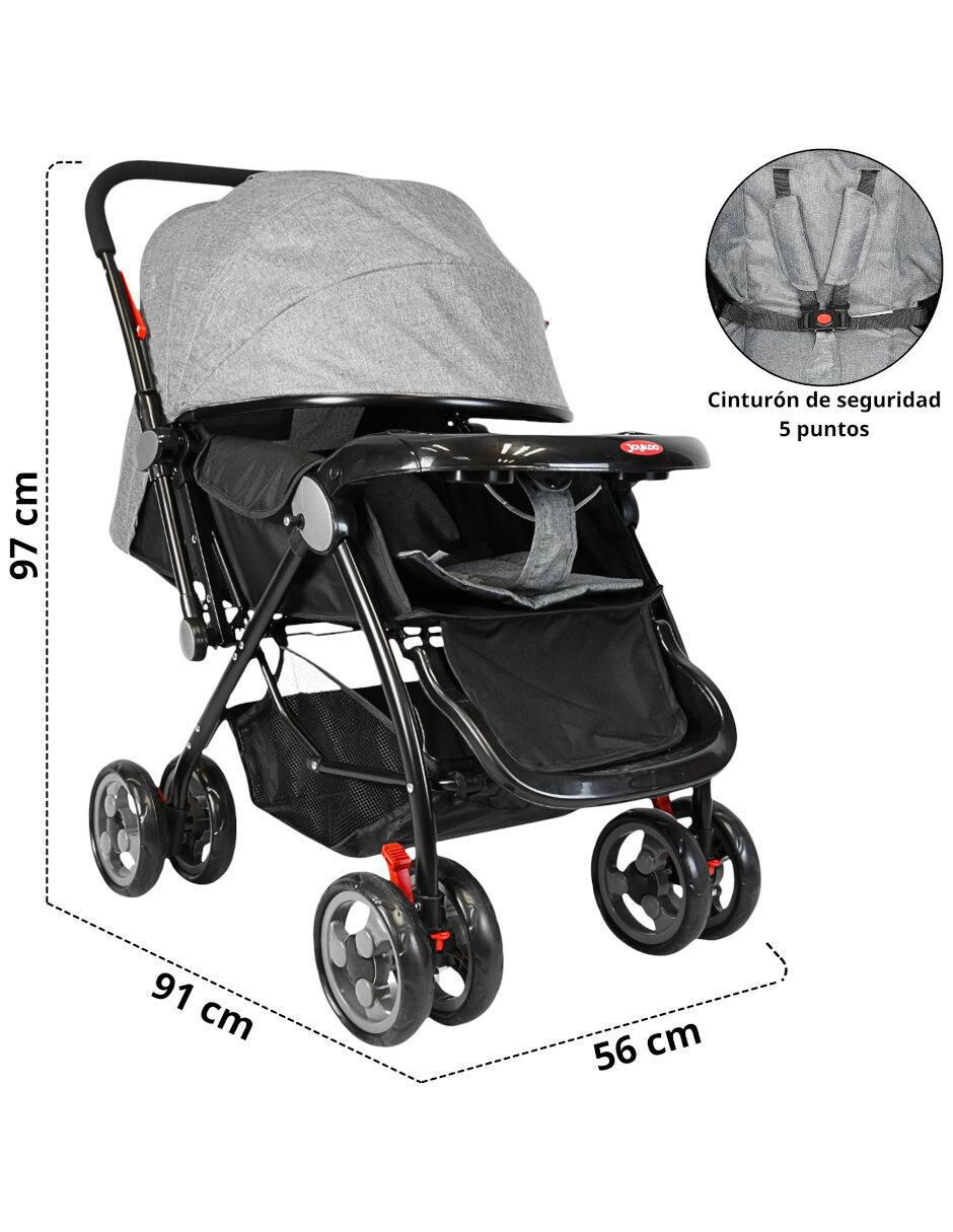 "carriola" reversible plegable joykoo "de" acero inoxidable