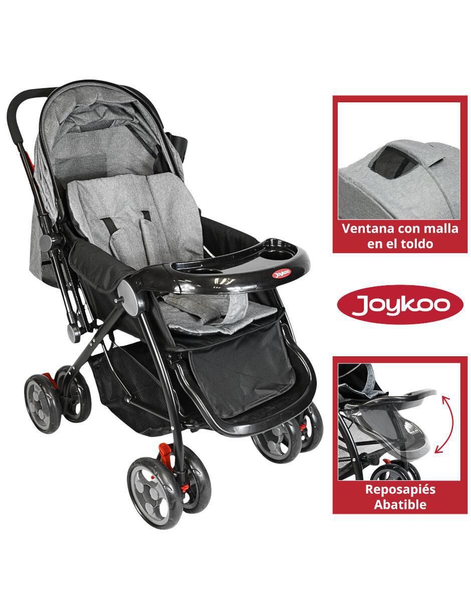 "carriola" reversible plegable joykoo "de" acero inoxidable