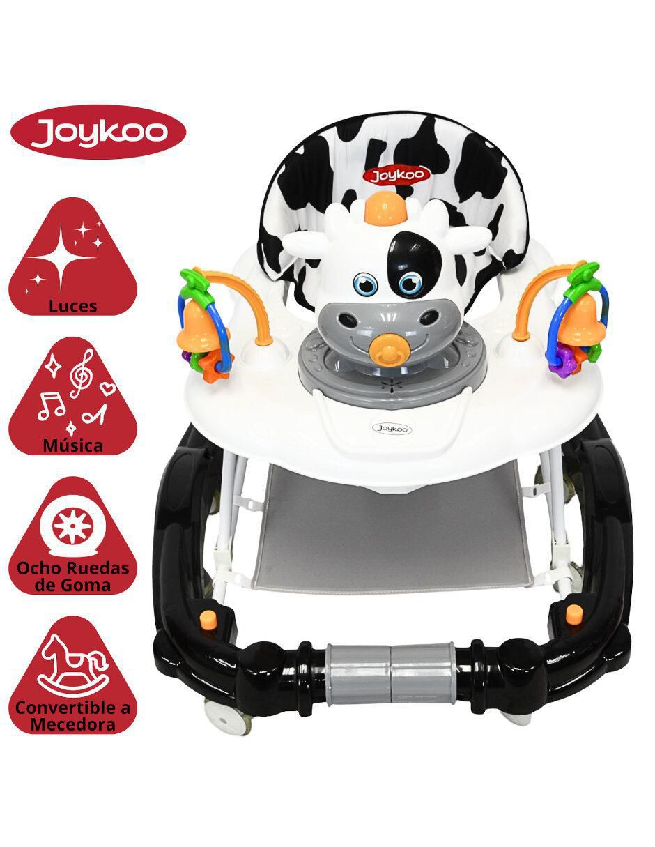 Andadera 2 en 1 "para" unisex joykoo diseño vaca musical vaca