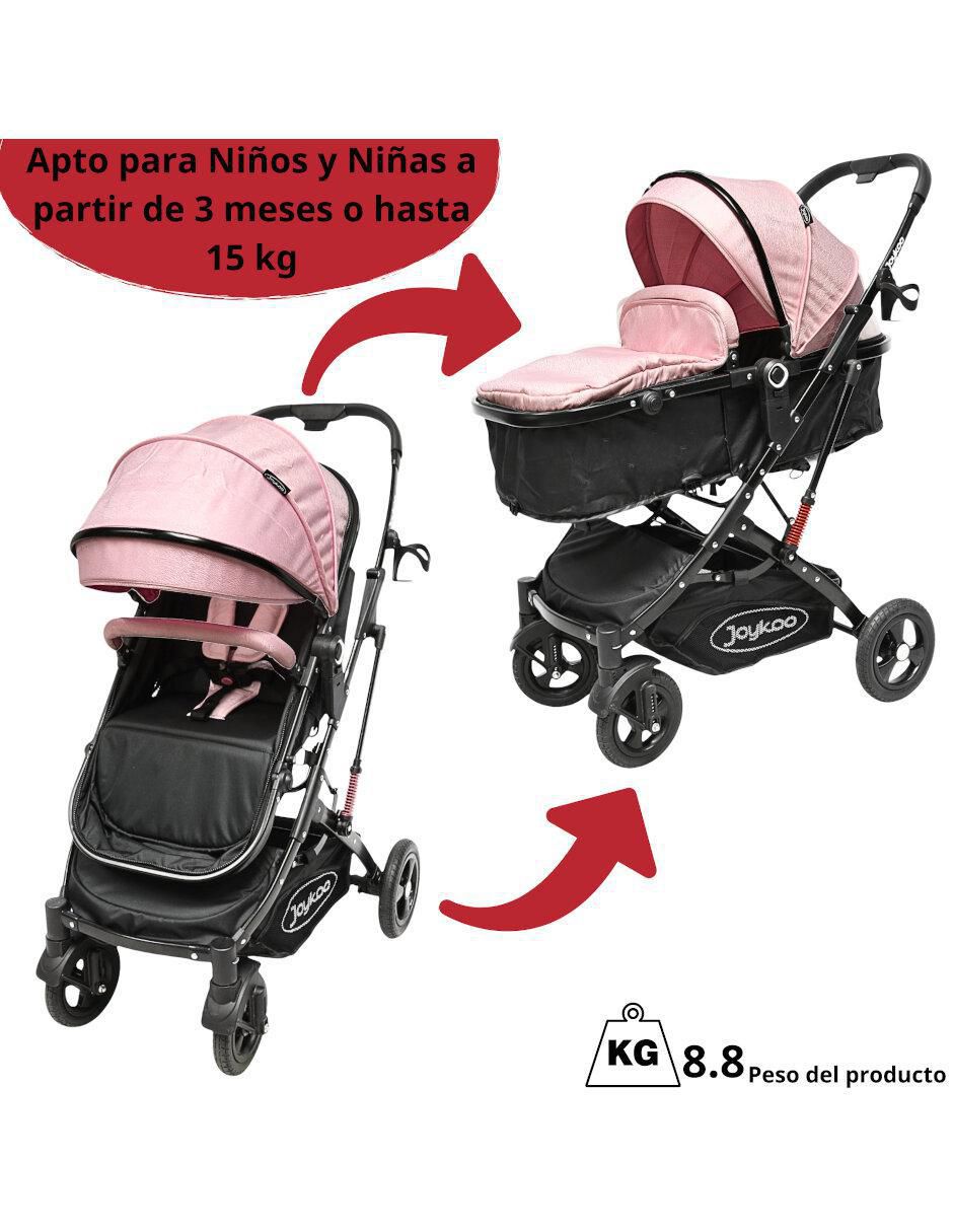 Carriola reversible plegable 5