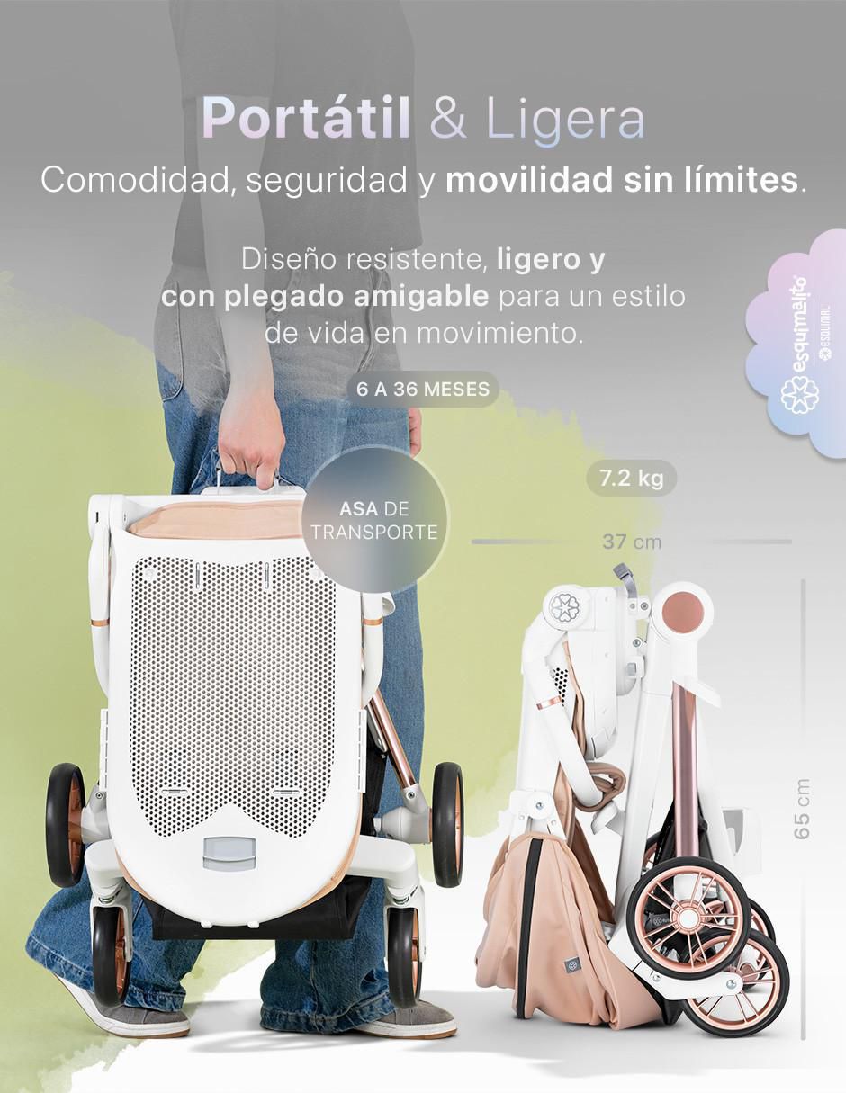 Carriola reversible plegable 4
