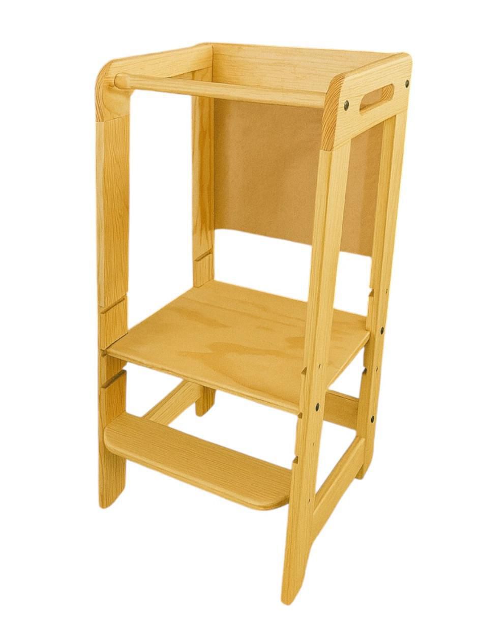 Torre de aprendizaje Montessori de madera 2