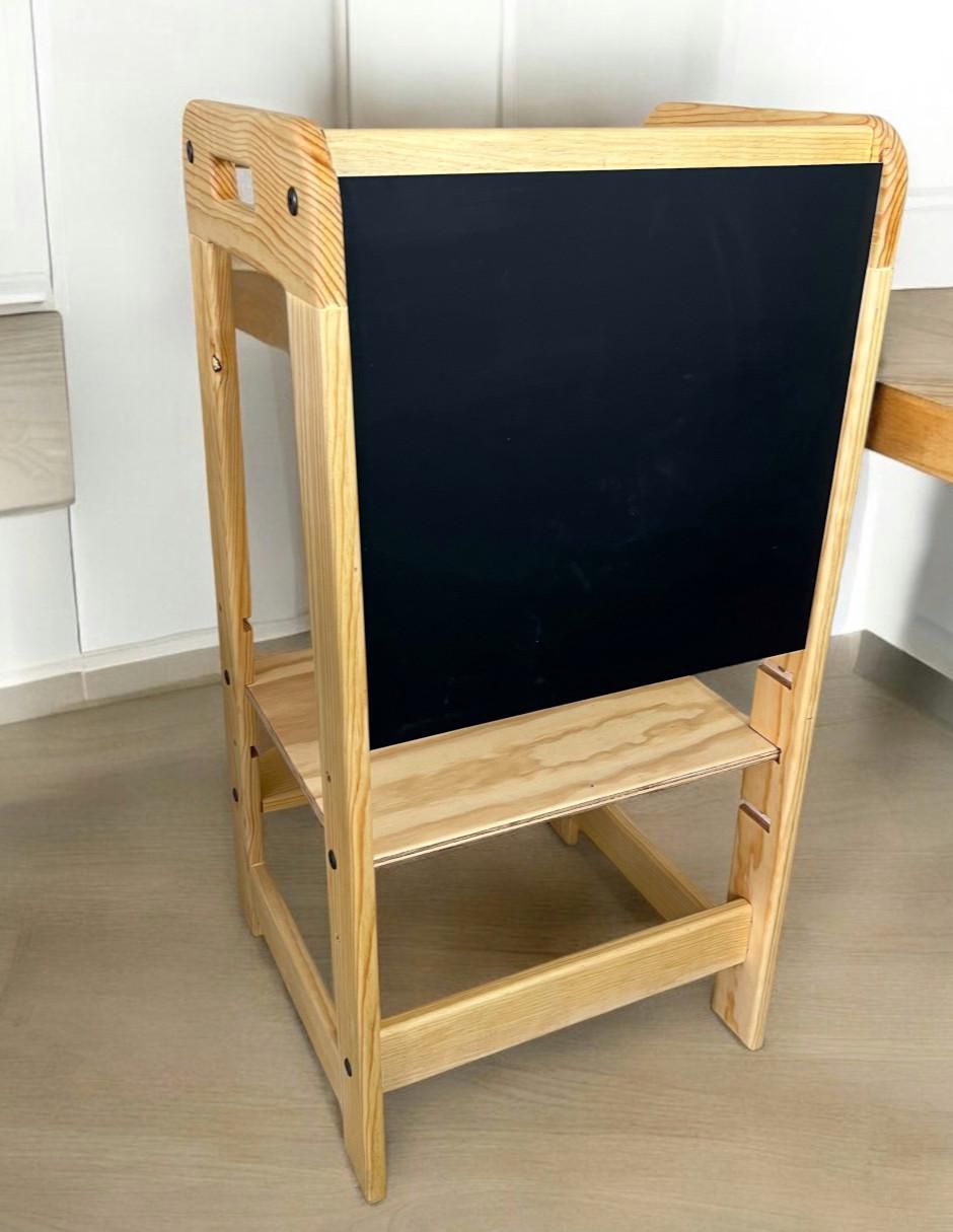 Torre de aprendizaje Montessori de madera 7