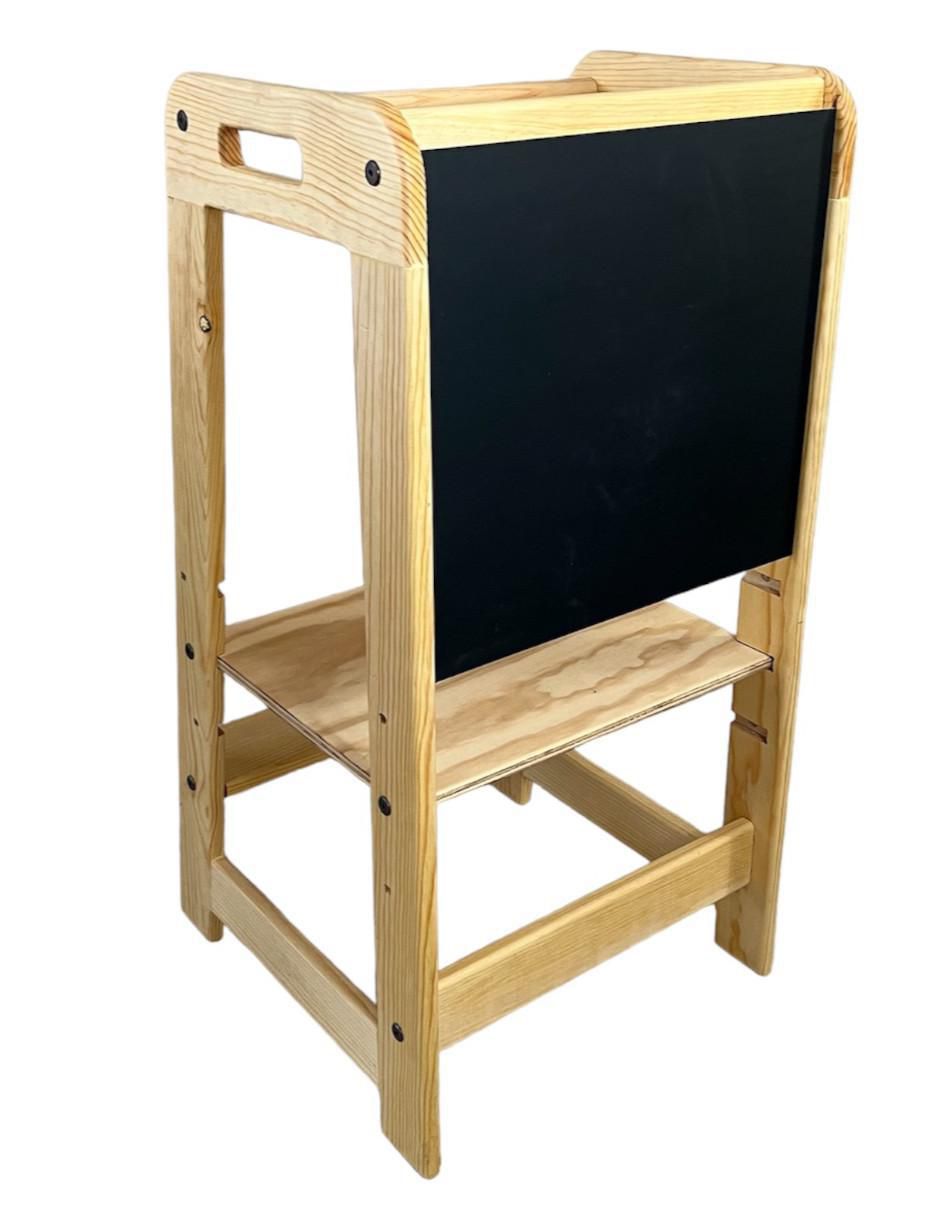 Torre de aprendizaje Montessori de madera 8