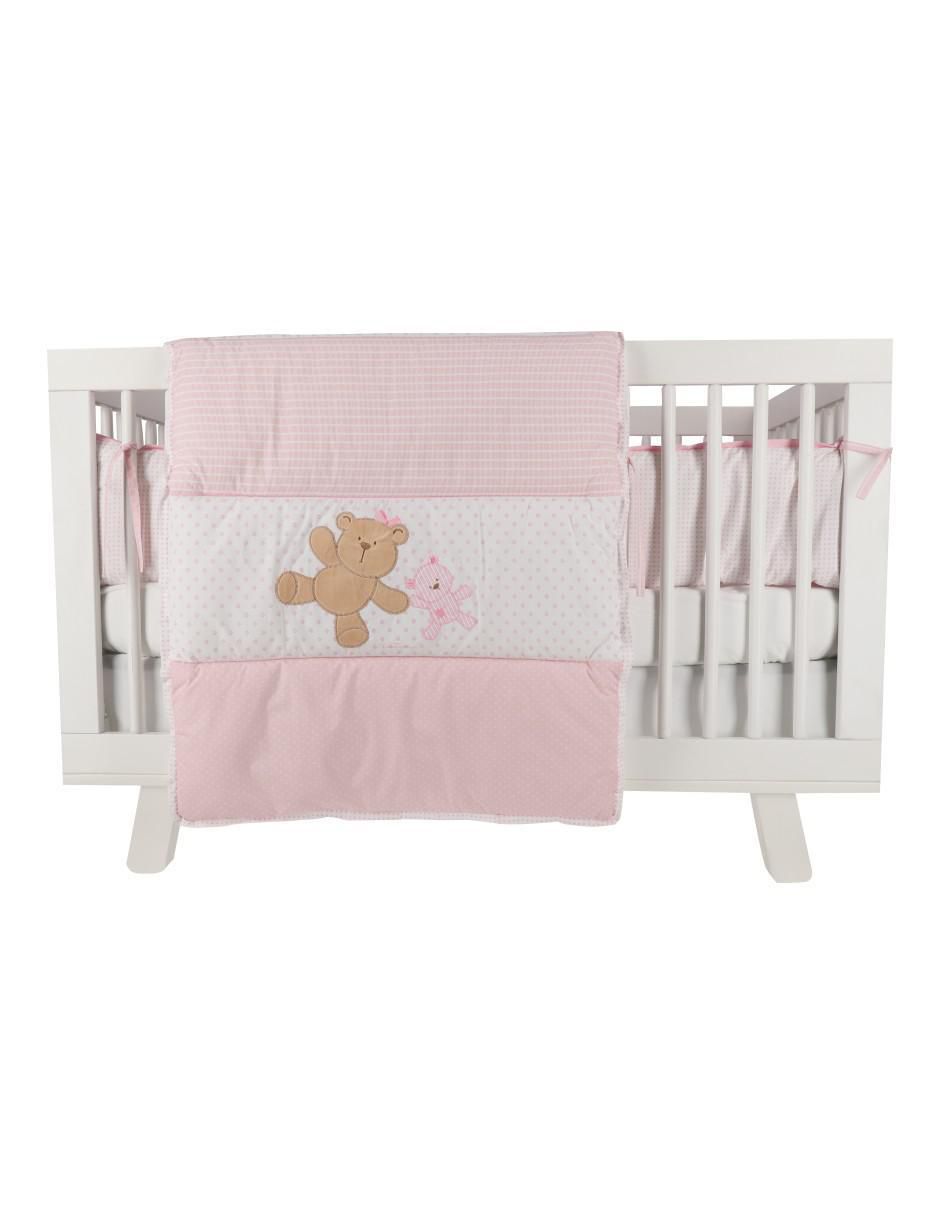 Juego de cuna para bebé niña 3 piezas 6
