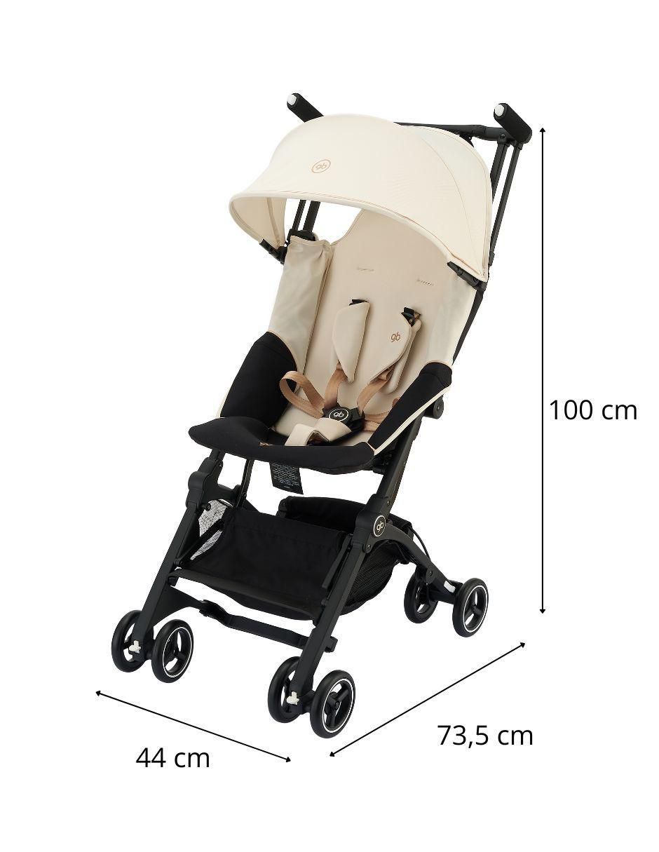 Carriola ultraligera Pockit plegable 4
