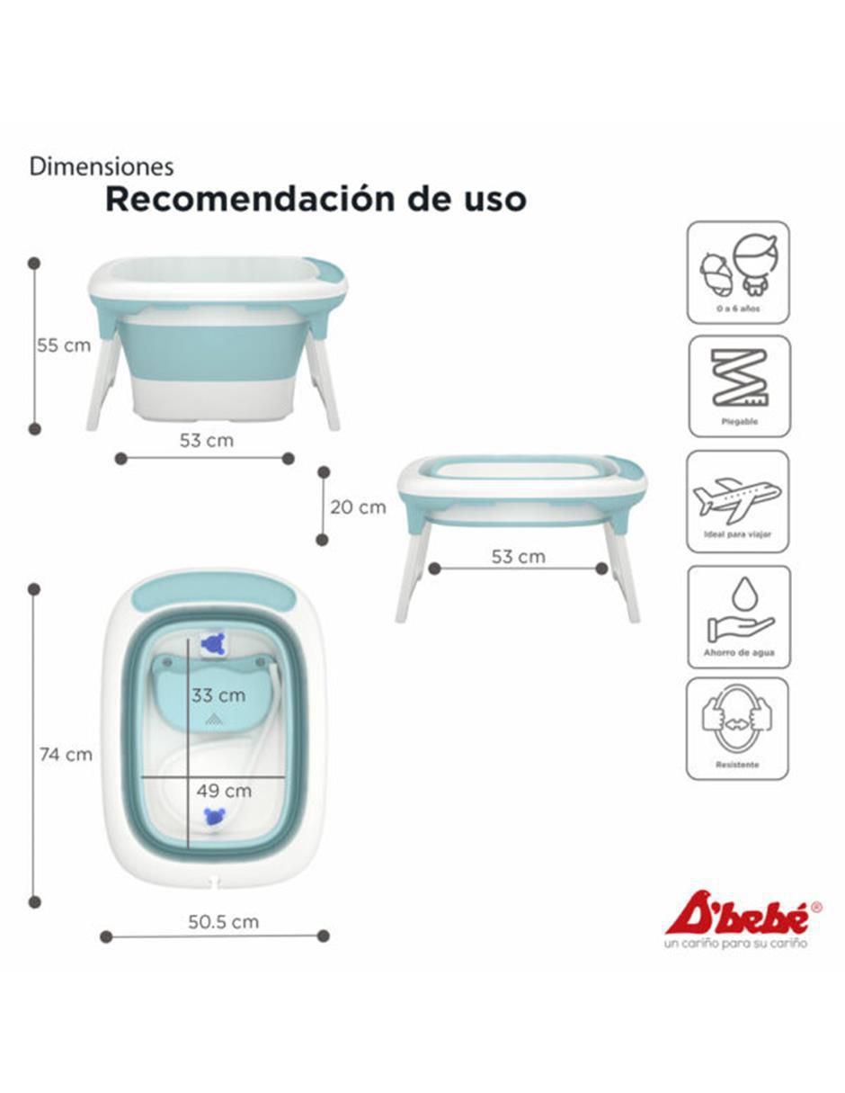 Bañera de plástico