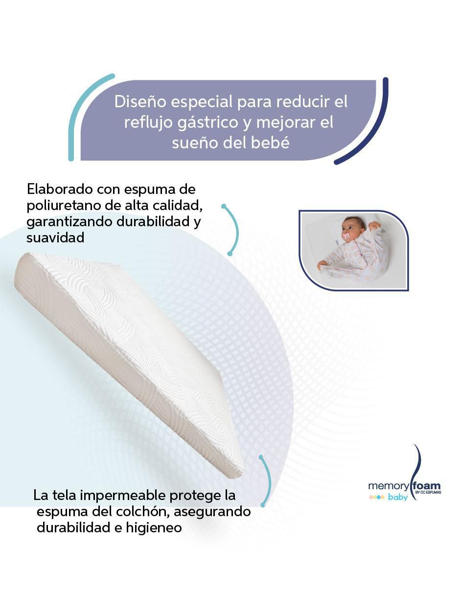 Colchón antirreflujo confort medio 4