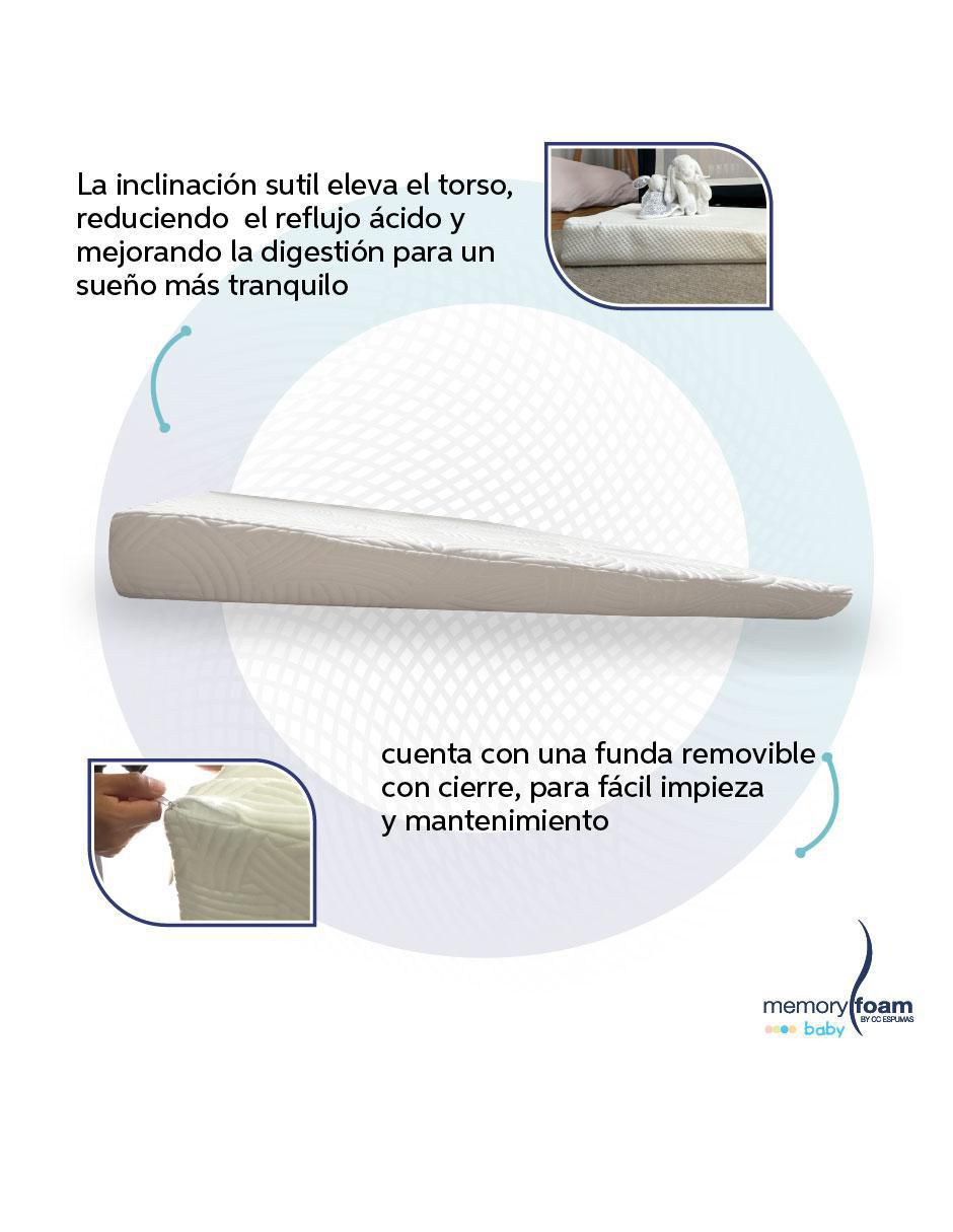 Colchón antirreflujo confort medio 5