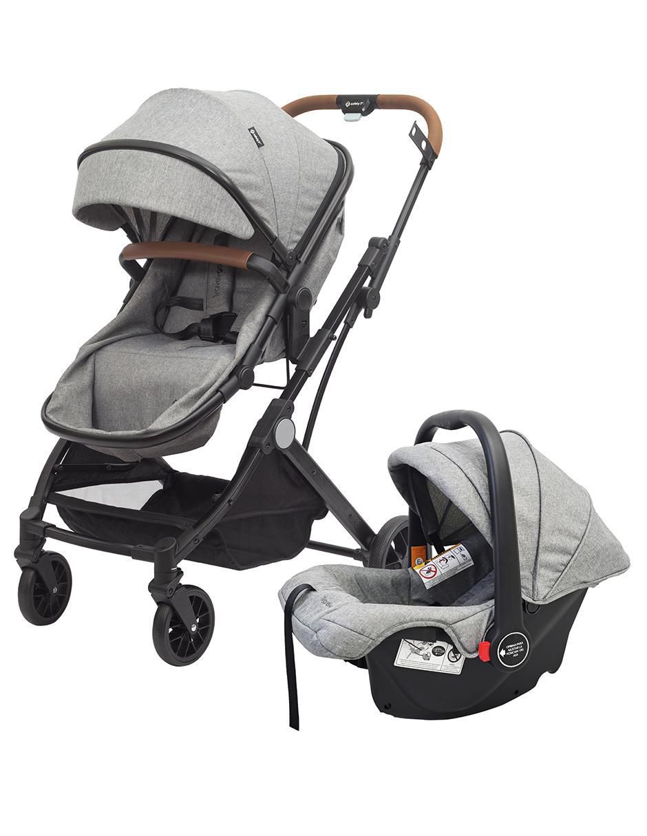 Carriola travel system plegable