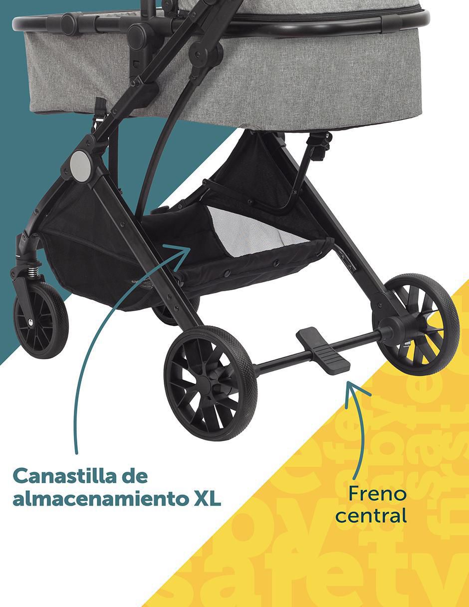Carriola travel system plegable 12