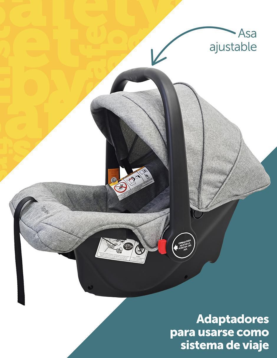 Carriola travel system plegable 14
