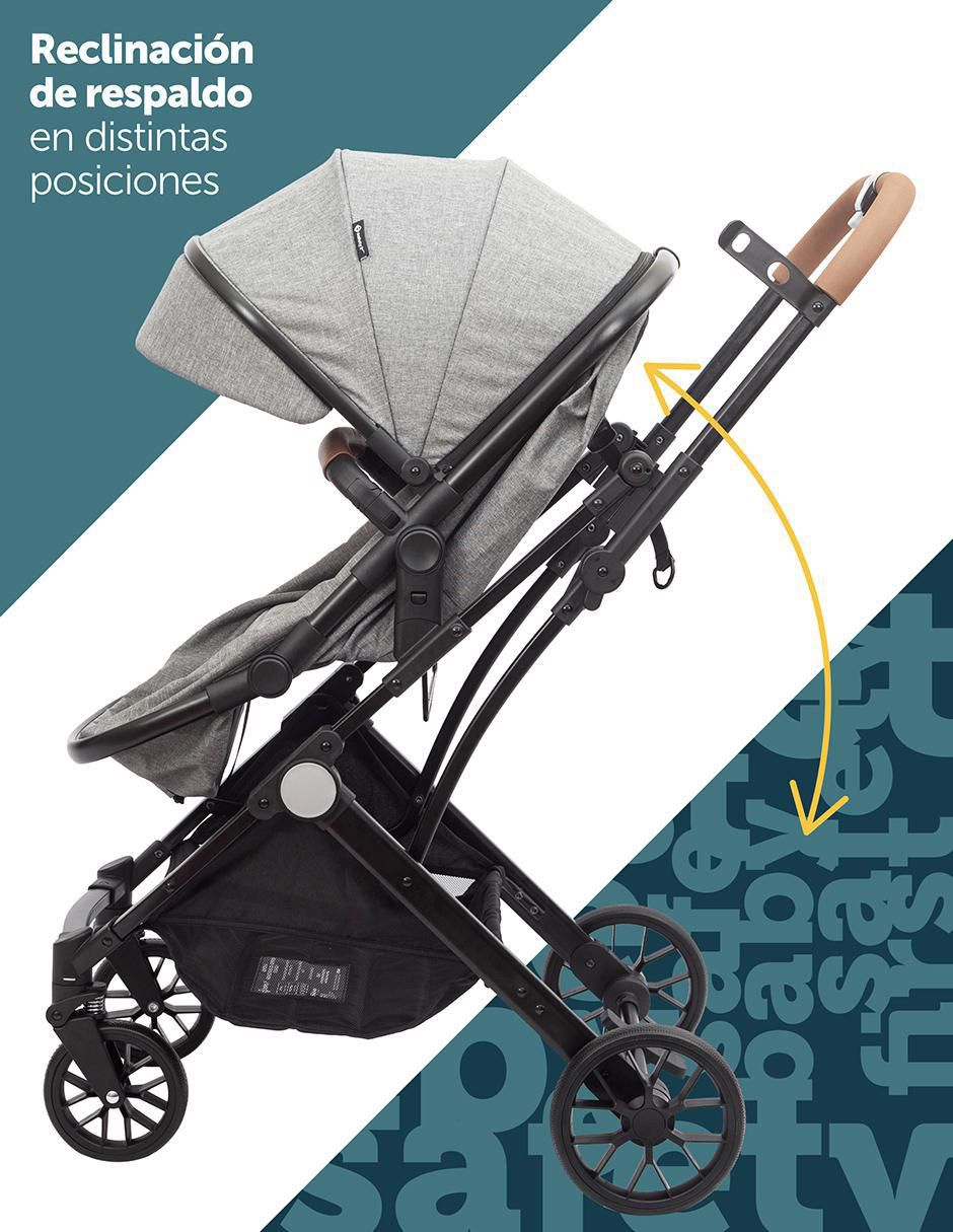 Carriola travel system plegable 4