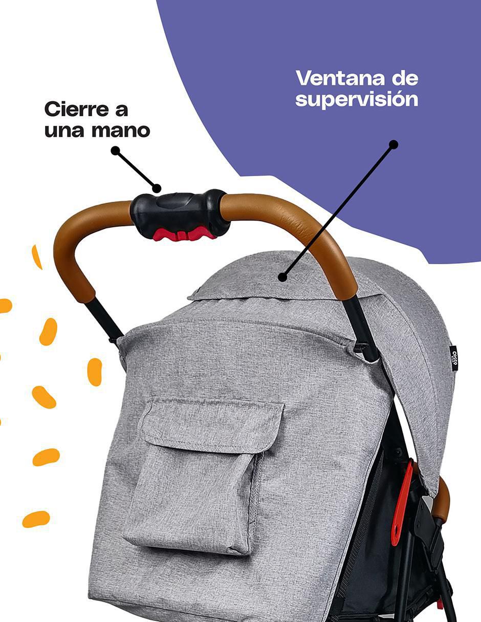 Carriola travel system Treck plegable 4