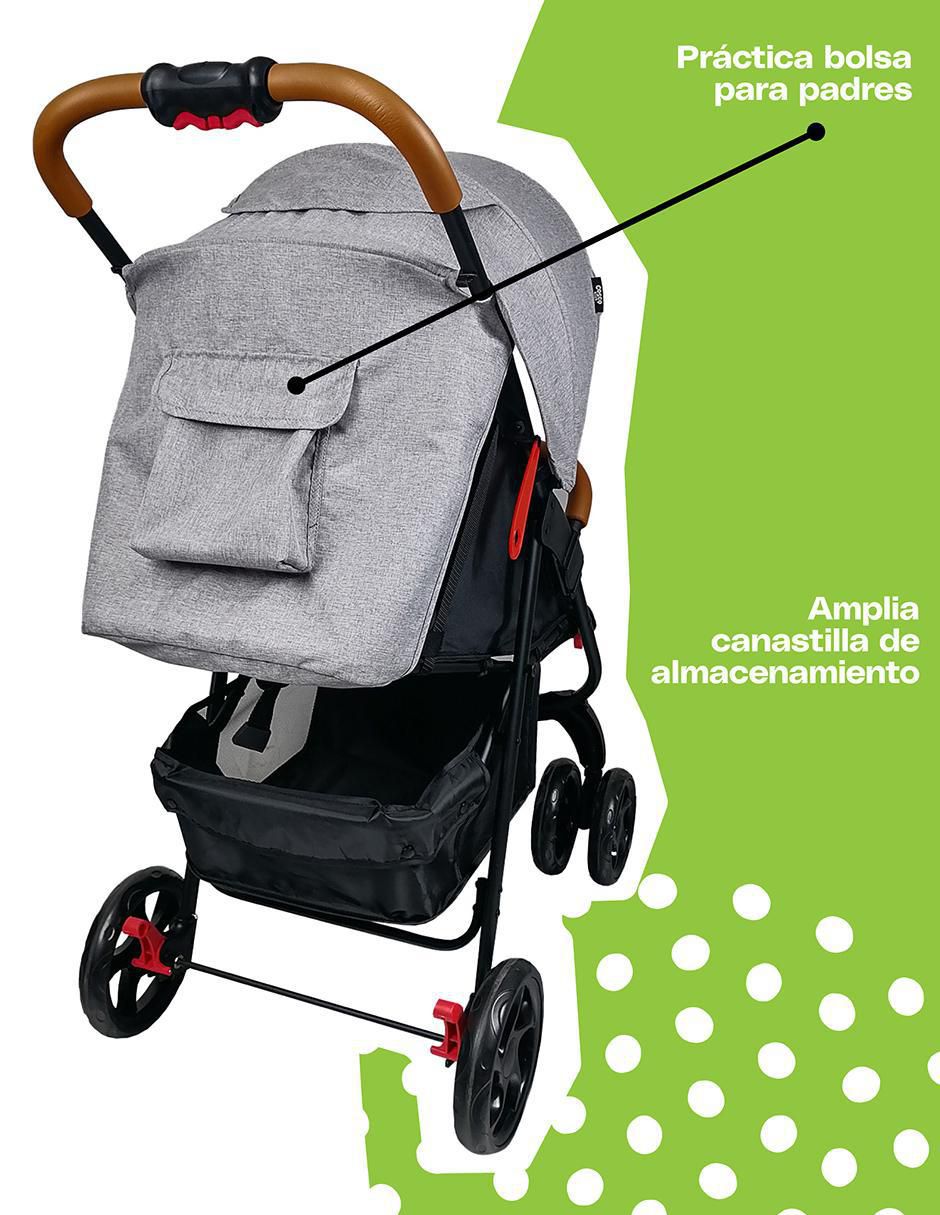 Carriola travel system Treck plegable 6