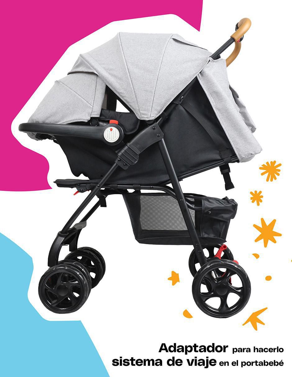 Carriola travel system Treck plegable 10