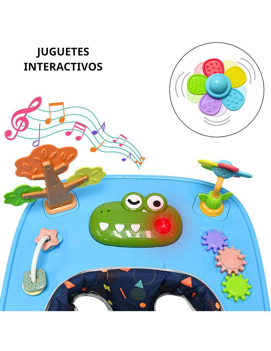 Andadera unisex con luz y sonido cocodrilo 4