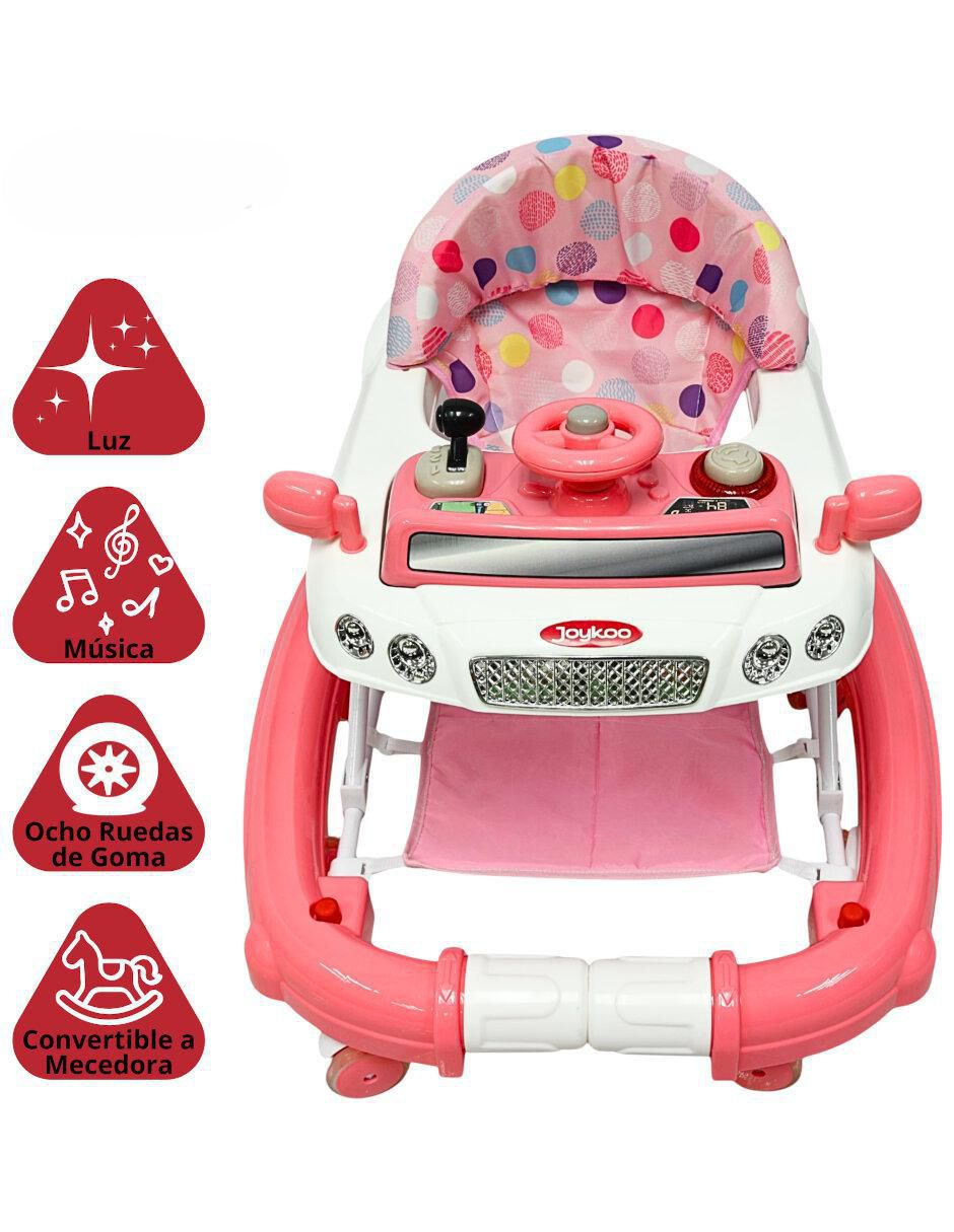 Andadera 2 en 1 unisex carrito musical 2