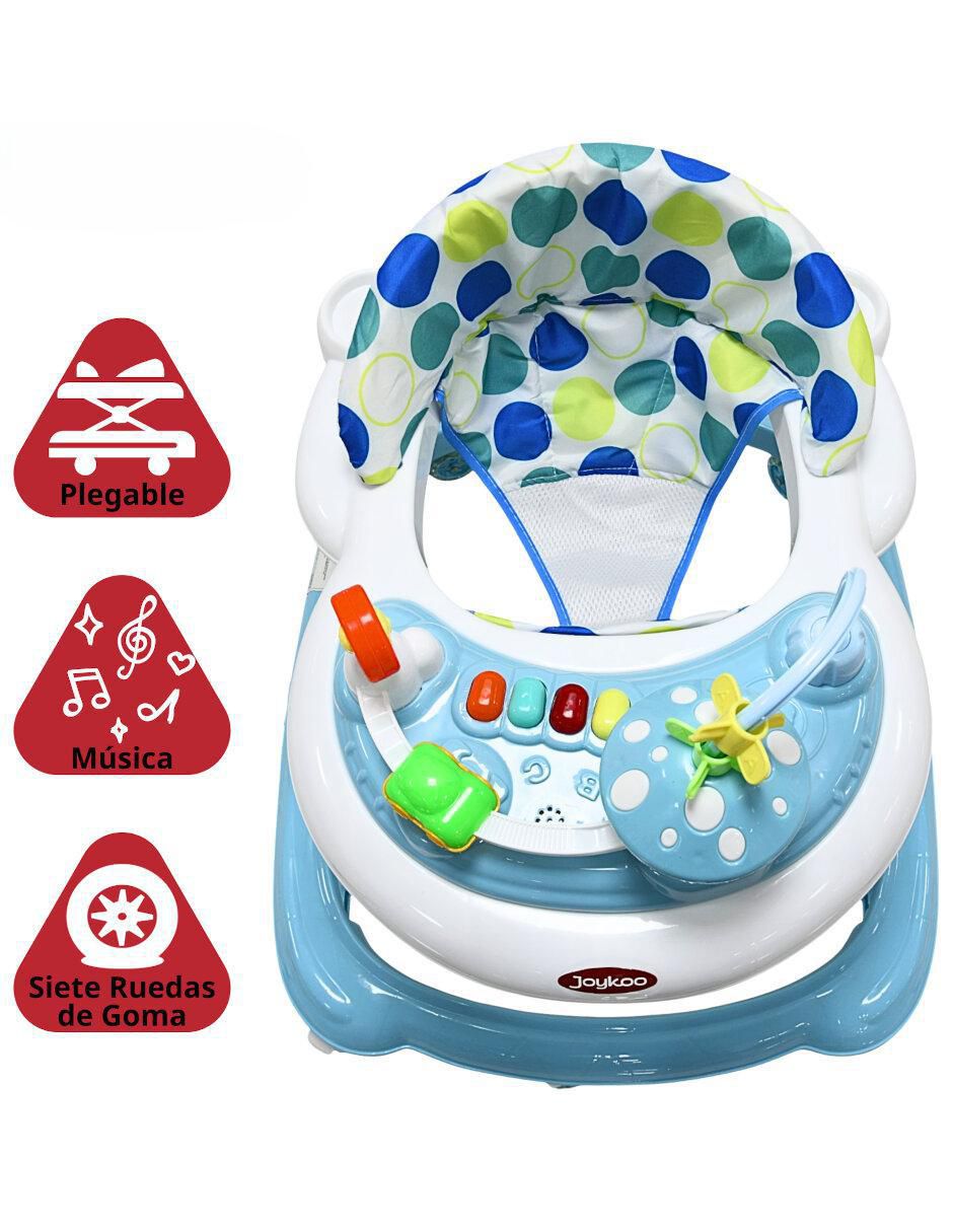 Andadera unisex hongo musical 2