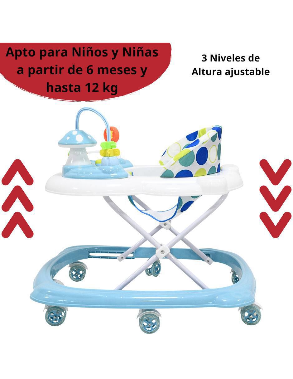 Andadera unisex hongo musical 3