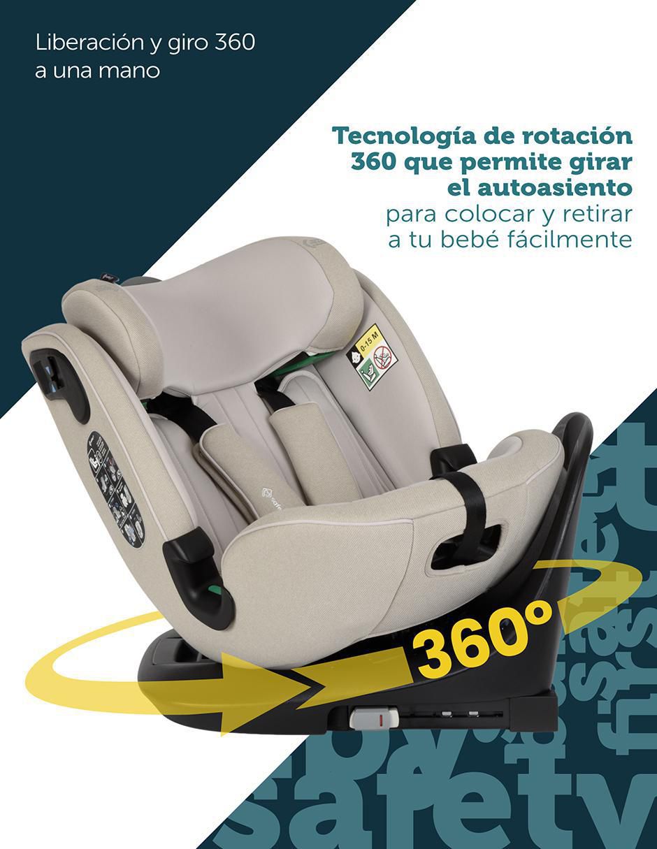 Autoasiento convertible grow, turn & go 4