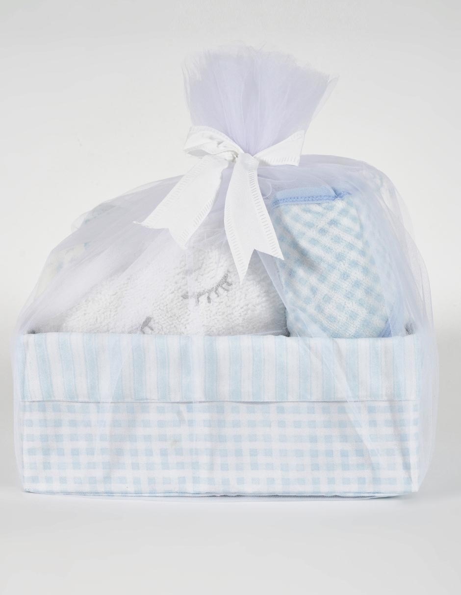 Set cobijas de tejido suave Baby animal para bebé 4