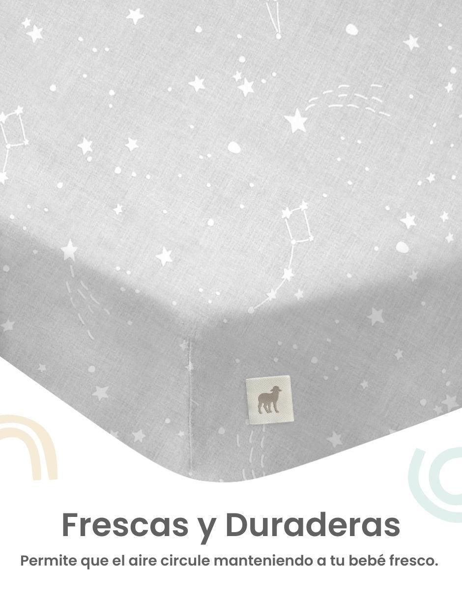 Juego de cuna constelaciones infantil unisex 4 piezas 4