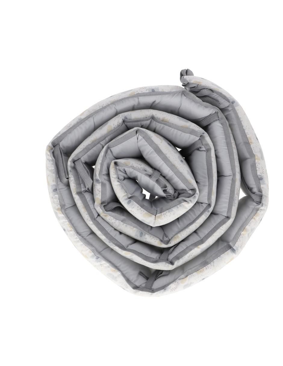 Bumper Selva Gris y Beige infantil unisex 1 piezas 3