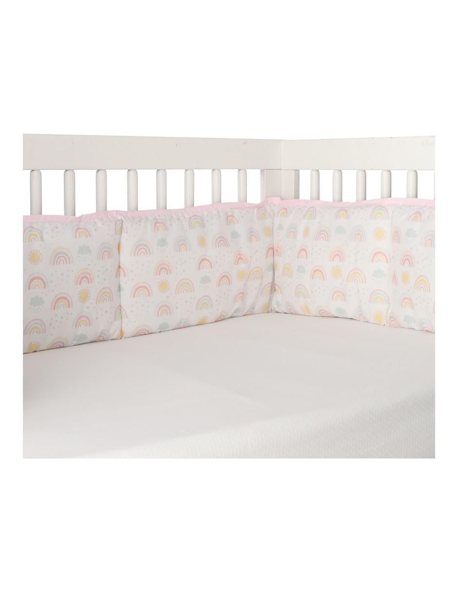 Bumper Arcoíris para bebé niña 2