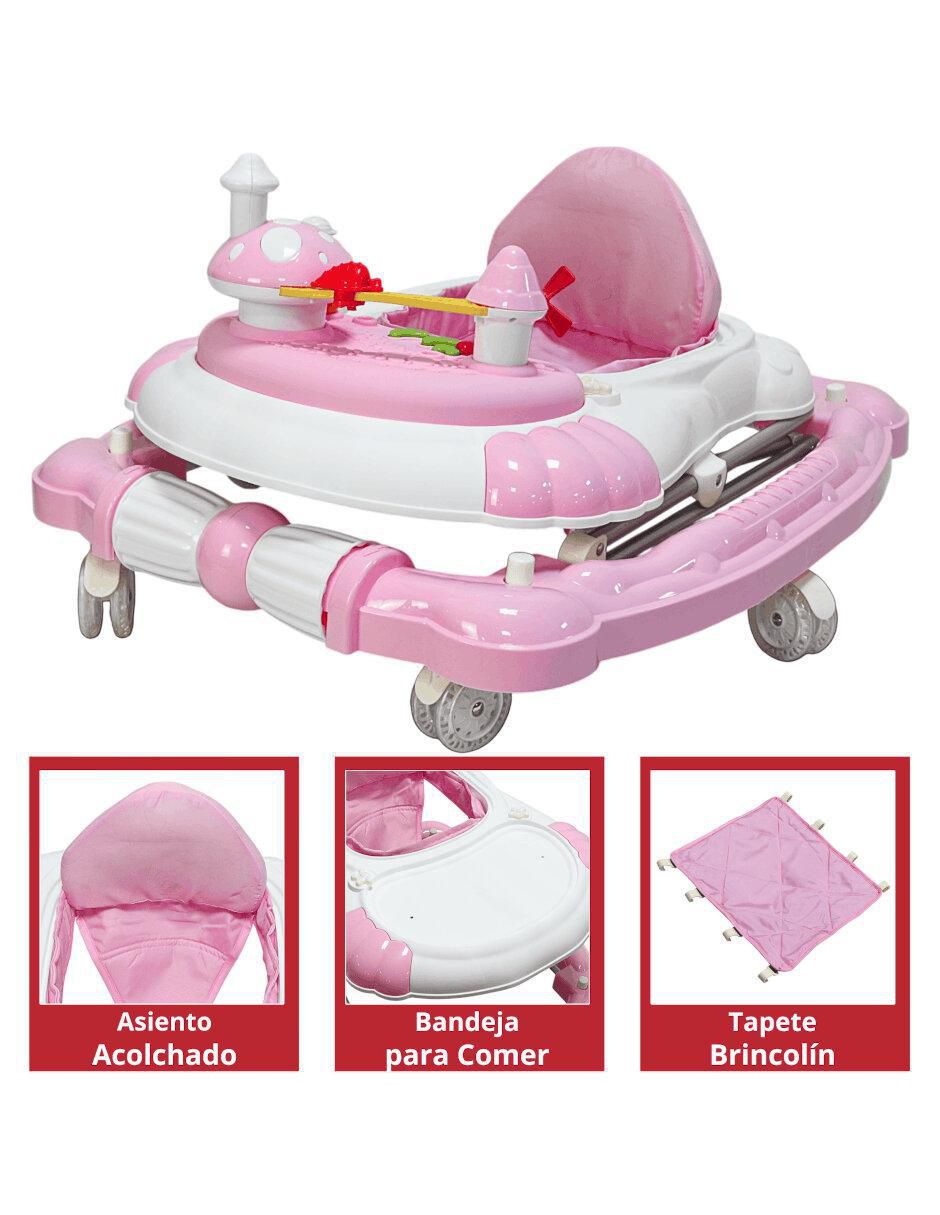 Andadera 2 en 1 "para" unisex joykoo hongo musical no aplica