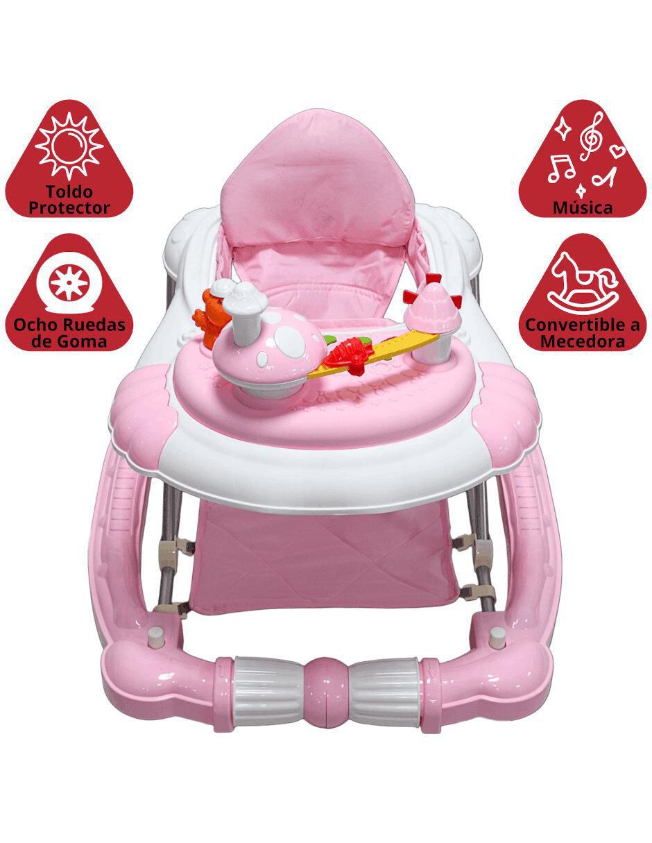 Andadera 2 en 1 "para" unisex joykoo hongo musical no aplica