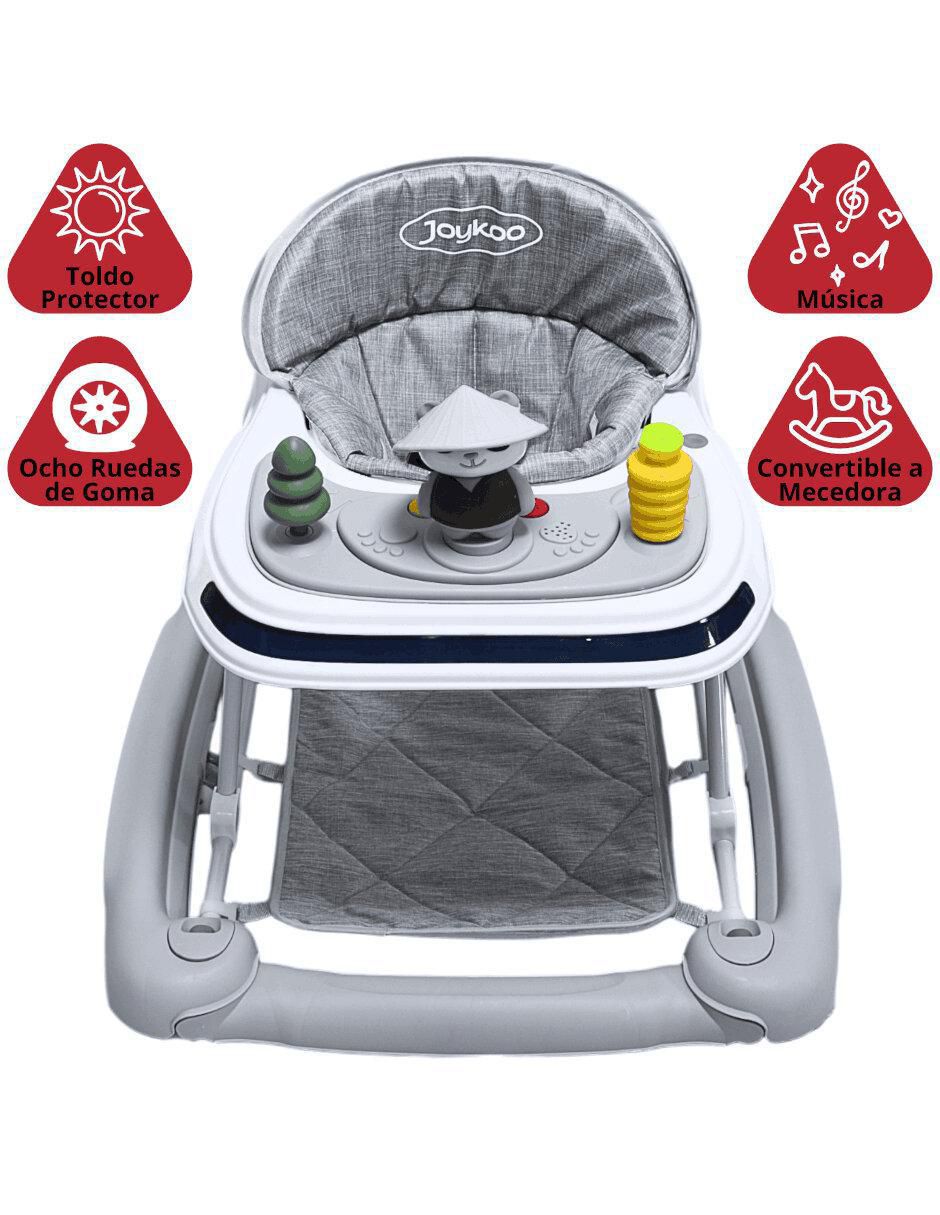 Andadera 2 en 1 "para" unisex joykoo mecedora musical panda