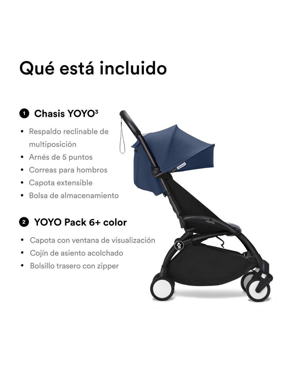Carriola ultracompacta Yoyo 3 Air France plegable 2