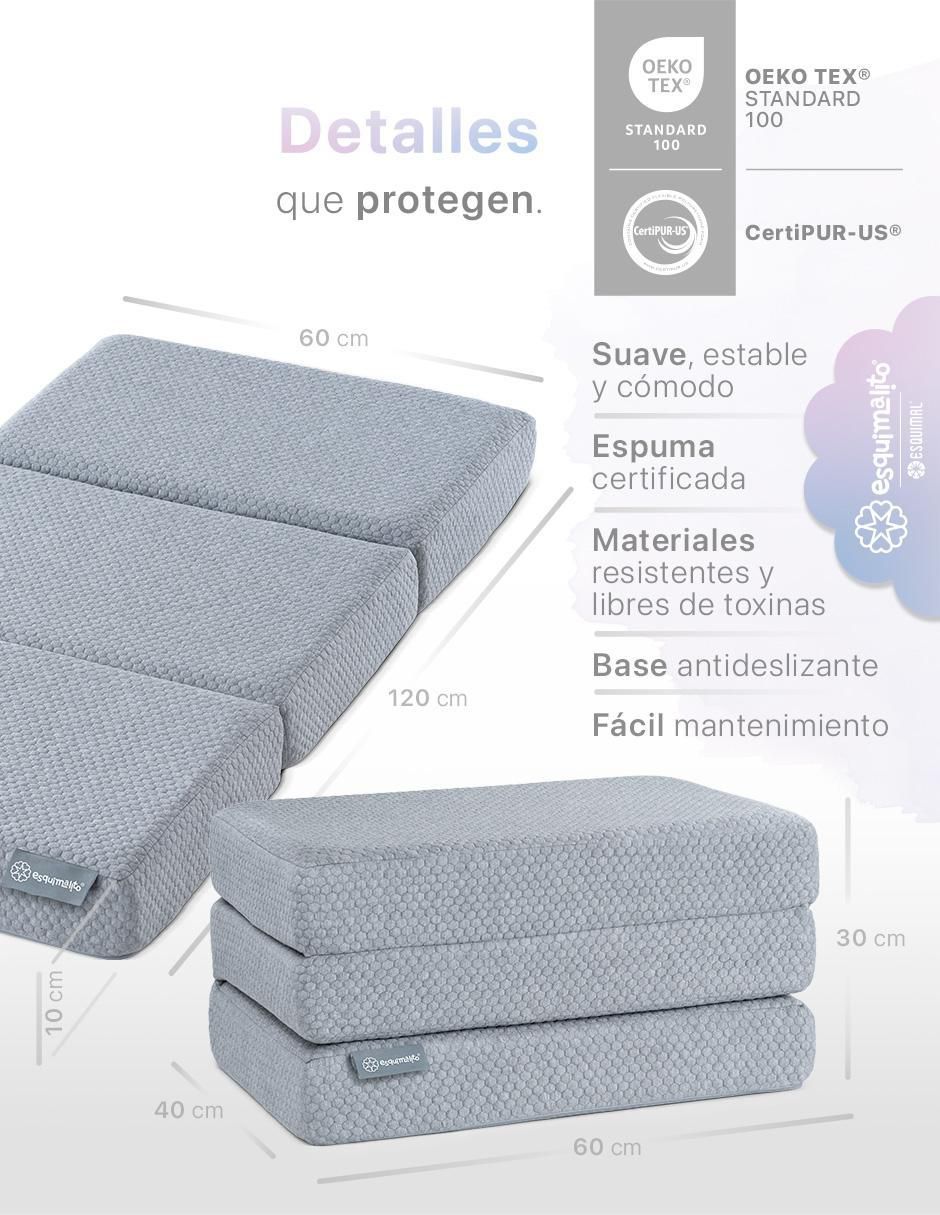 Colchón p/cuna impermeable confort medio 7