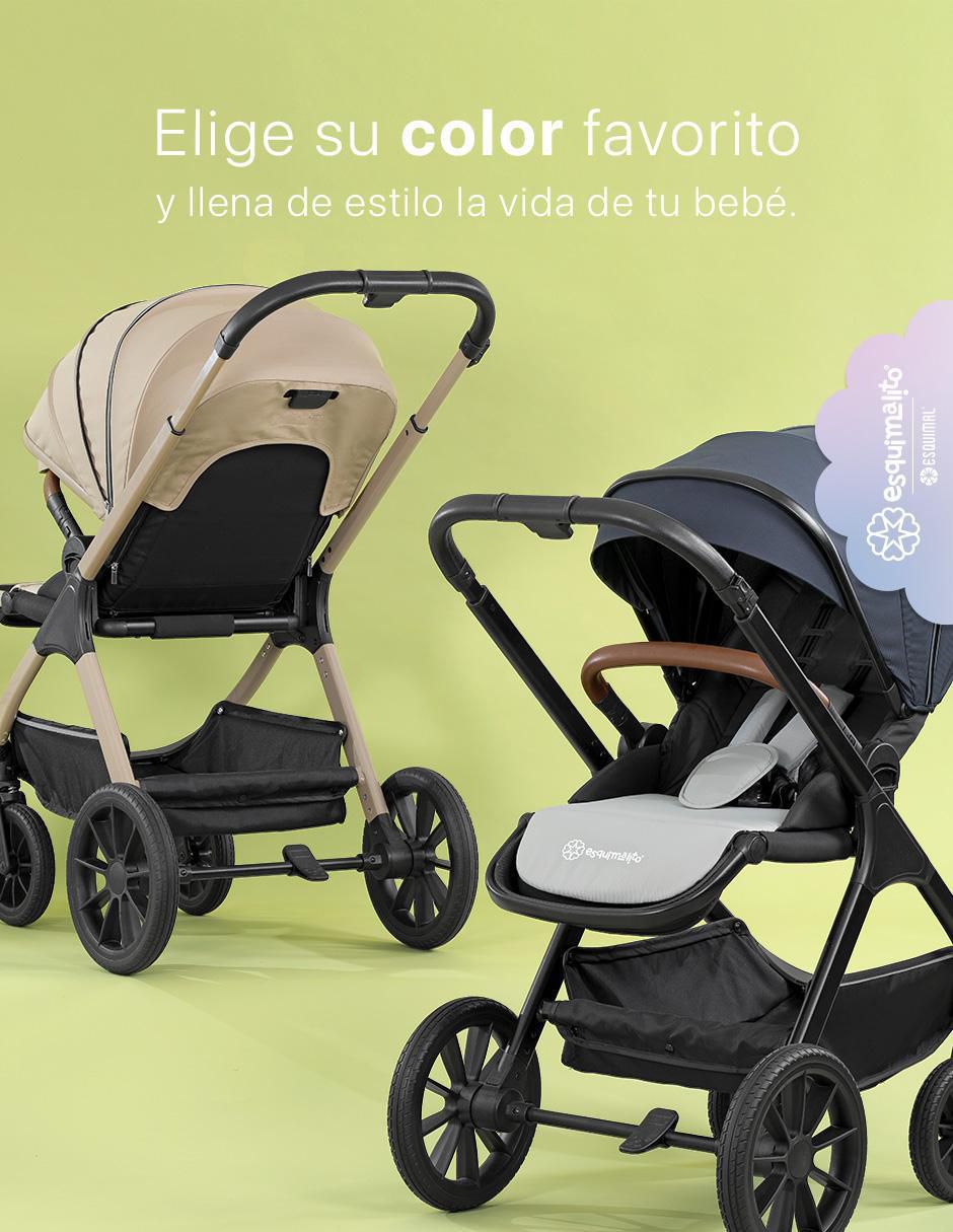 "carriola" reversible ajustable y versátil esquimal sí