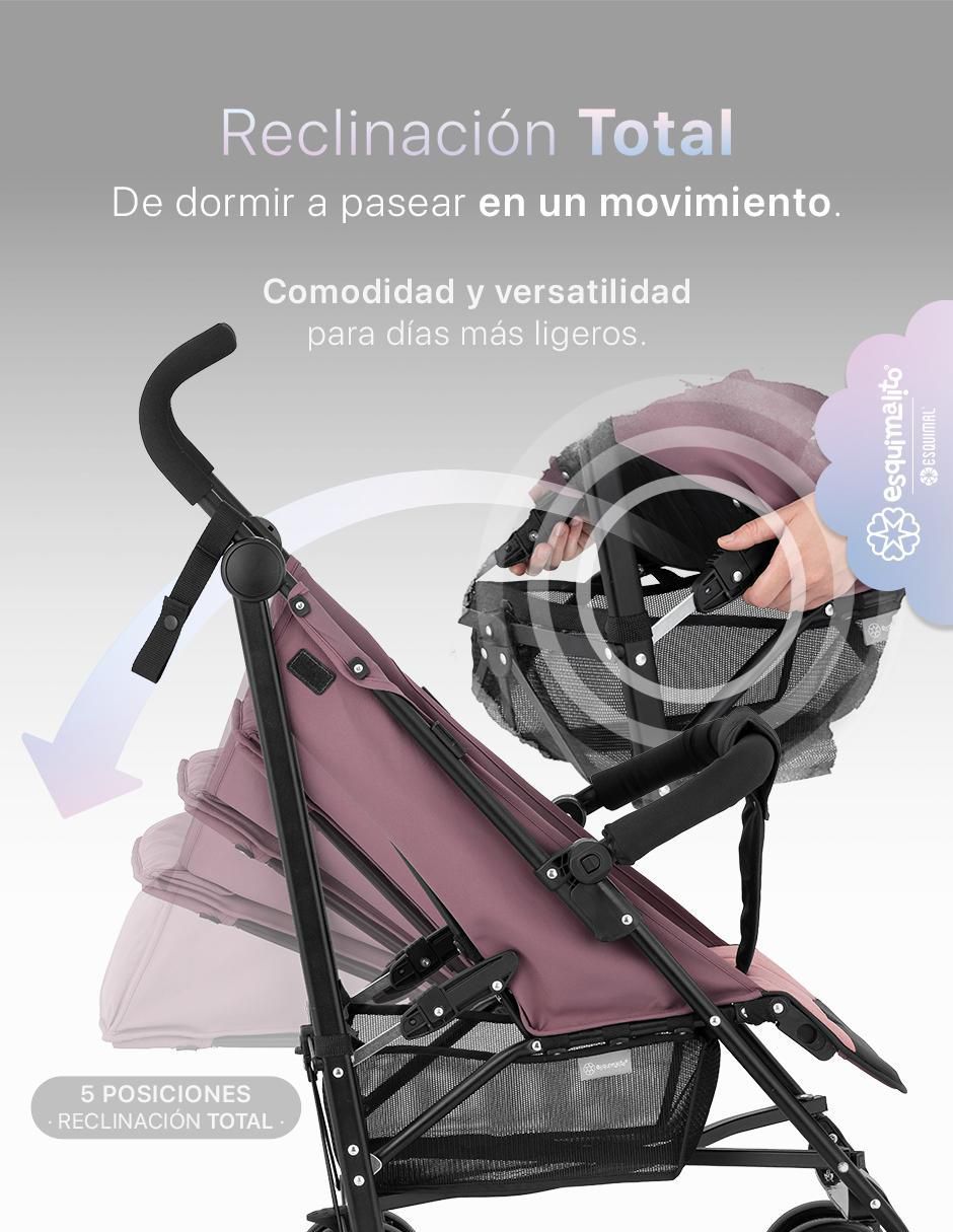 "carriola" de bastón viajera portatil esquimal sí