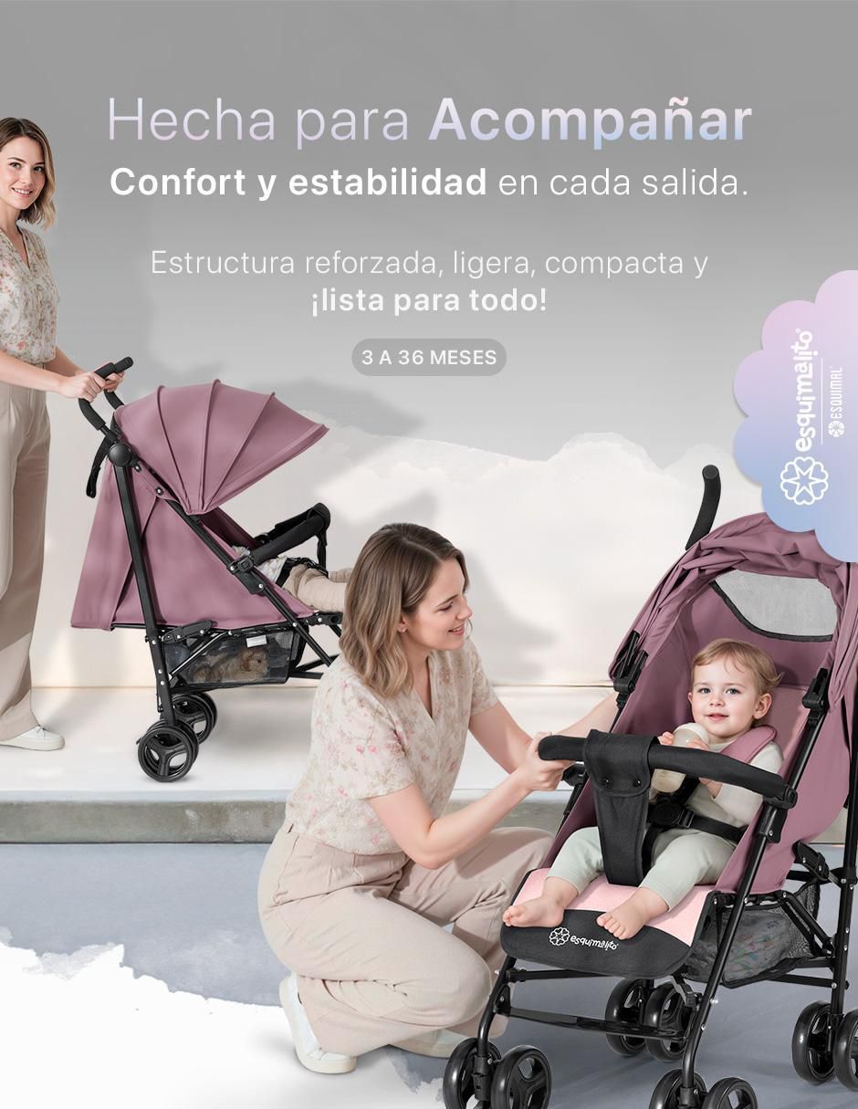 "carriola" de bastón viajera portatil esquimal sí