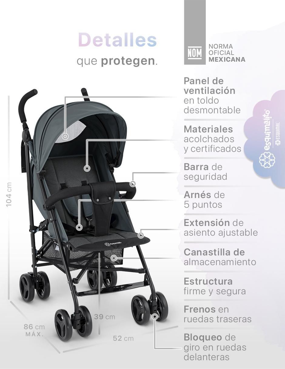 Carriola de bastón Viajera Portatil plegable 7