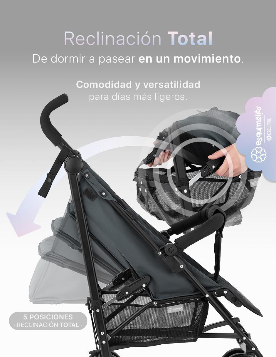 Carriola de bastón Viajera Portatil plegable 5