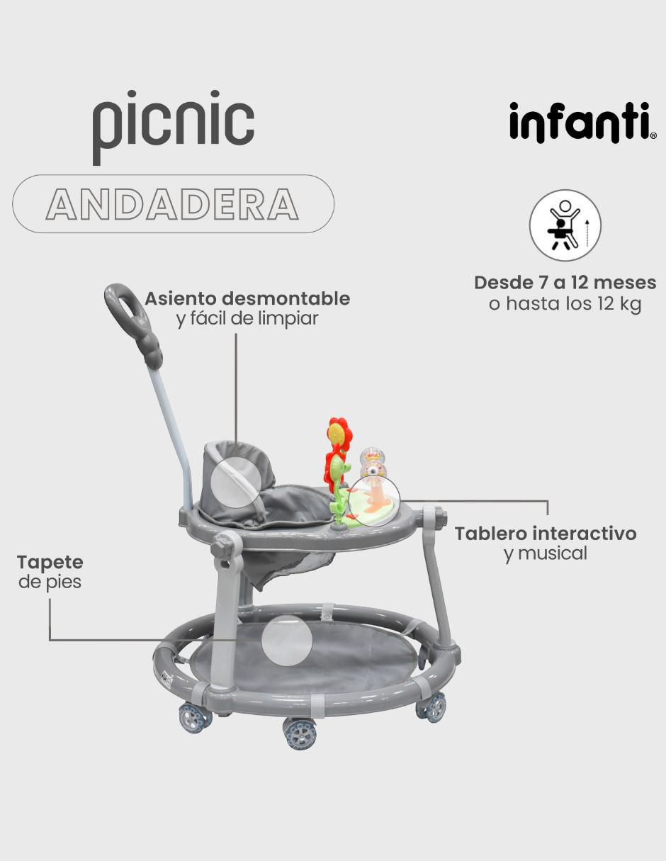 Andadera 3 en 1 unisex Picnic 3